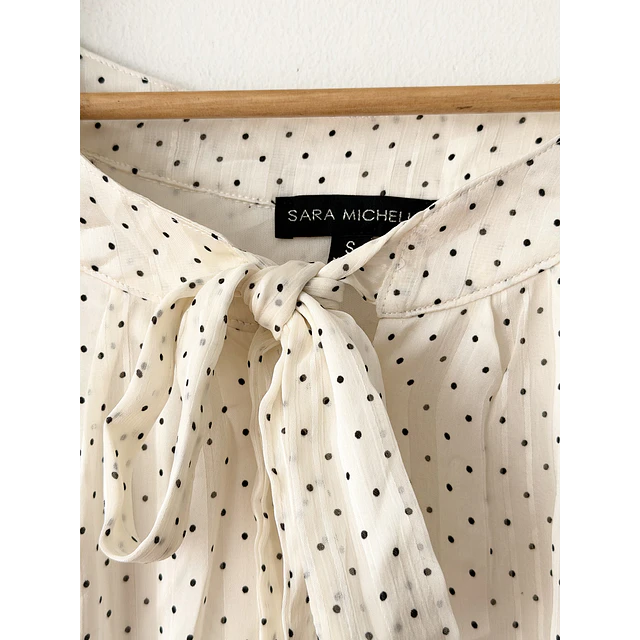 Blusa puntitos (S)