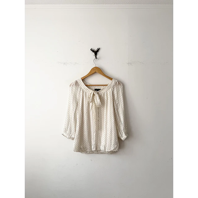 Blusa puntitos (S)