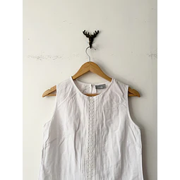 Polera blanca (S)
