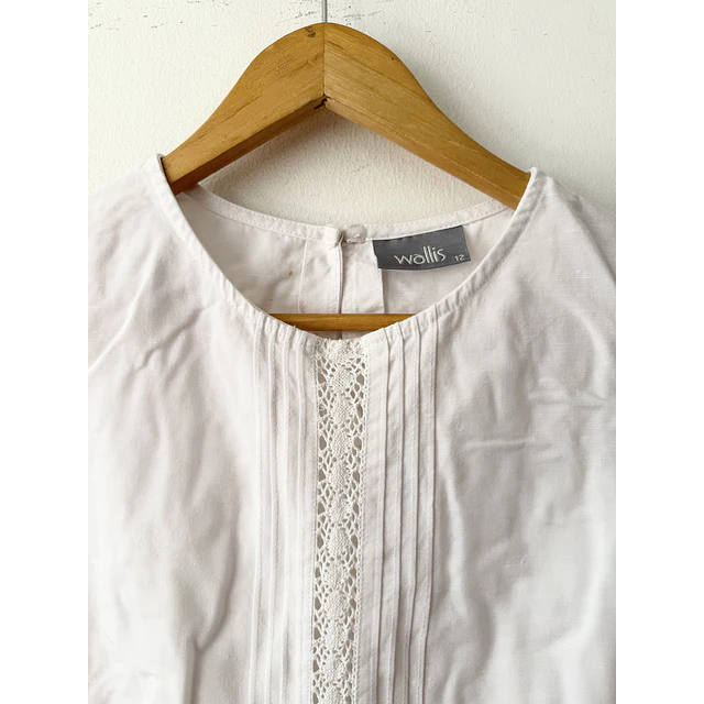 Polera blanca (S)