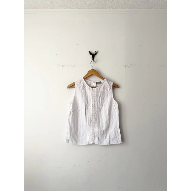 Polera blanca (S)