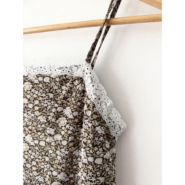 Polera floral (S)