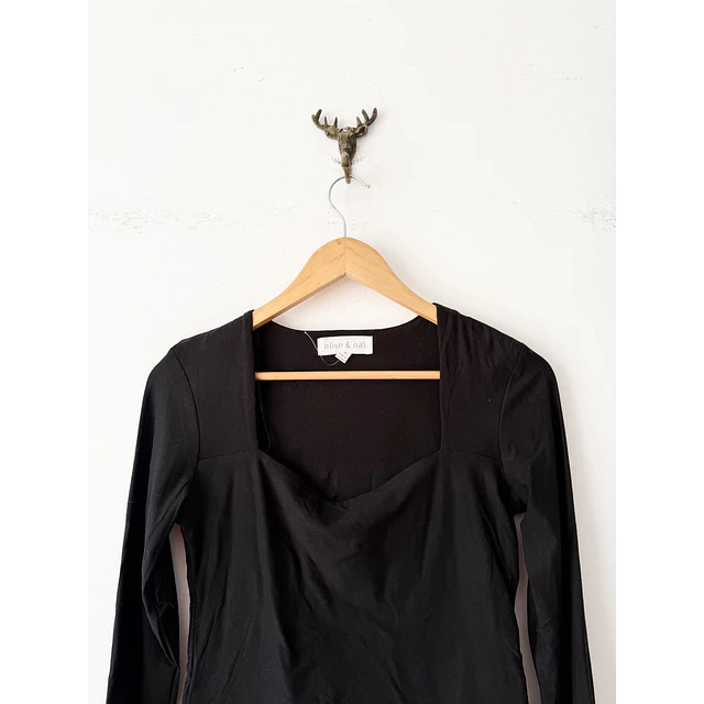 Camiseta negra (M)
