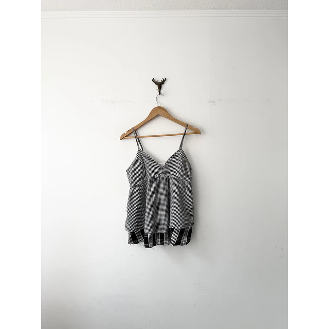 Polera vichy (M)