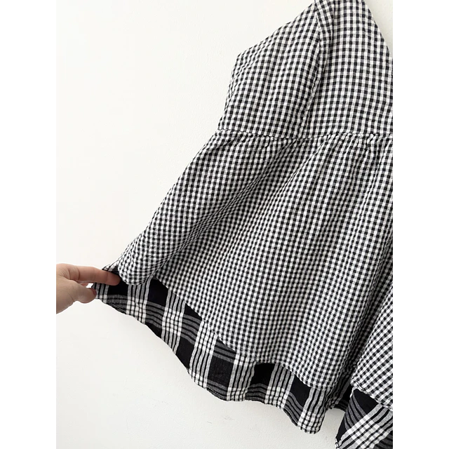Polera vichy (M)