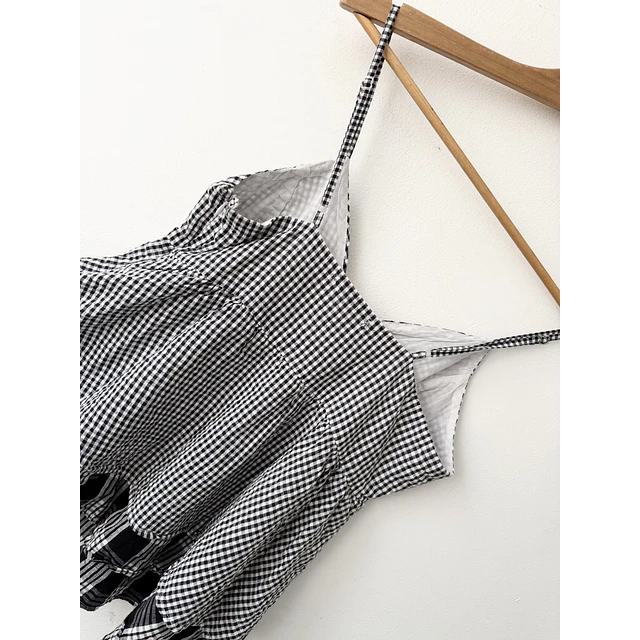 Polera vichy (M)