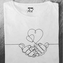 T-shirt Linha Amor