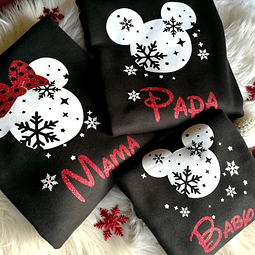 Sweatshirt Natal Disney Família