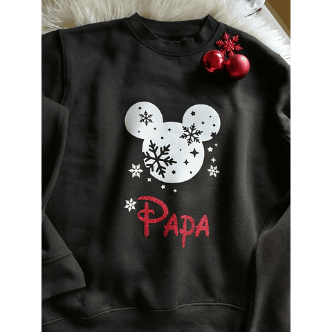 Sweatshirt Natal Disney Família