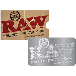 RAW Shredder Card - Cartão RAW com Moedor