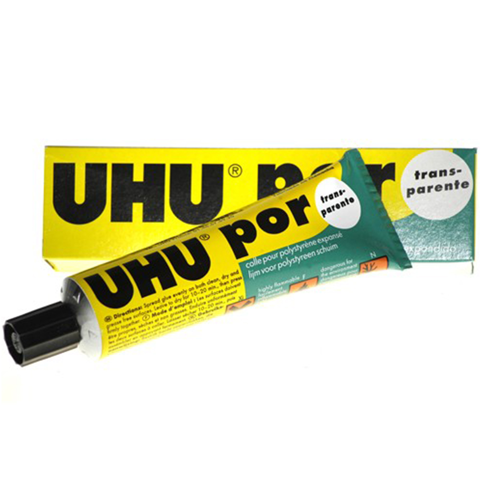 Tube of Glue UHU For DIY Styrofoam 50ml