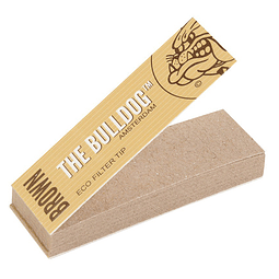 The Bulldog Amsterdam Brown Tips paper filters pack