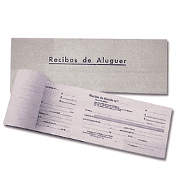 LIVRO DE RECIBOS ALUGUER 100F (50913)