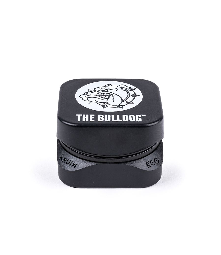 Grinder The Bulldog Krush Black – 2 partes – 54mm x 54mm x 36mm