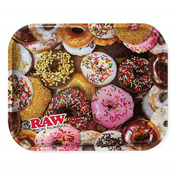 Tabuleiro em Metal Rolling Tray donuts 34 x 27.5cm