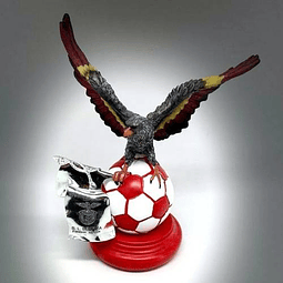SL Benfica ~ Águia na bola c/galhardete – 25cm