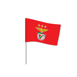 Bandeira com pau SL Benfica 