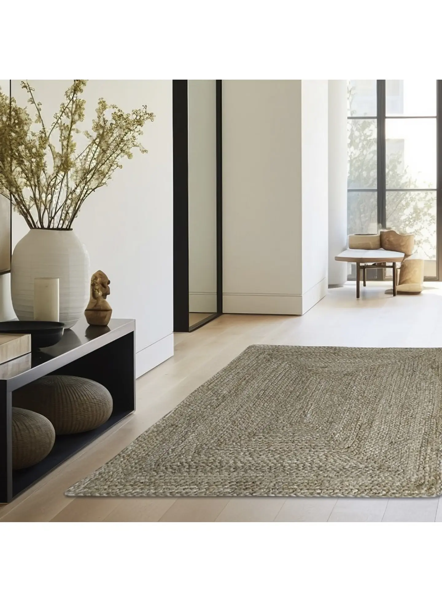 Jute Braided Kaya 60 x 90 Natural 1