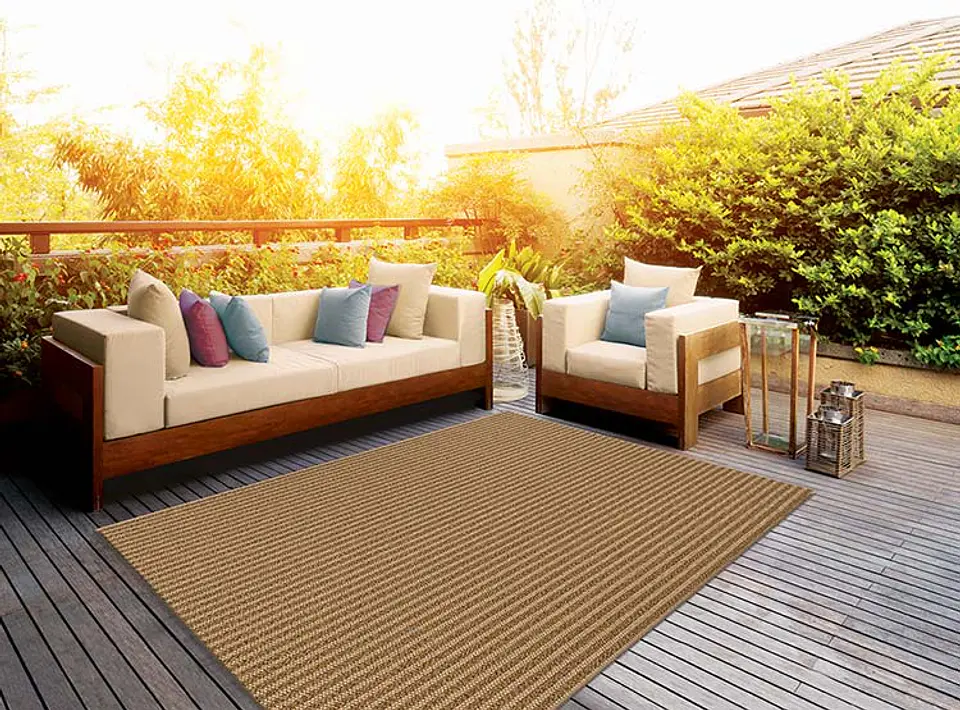 Sisal Pattern 160 x 230 Honey 1