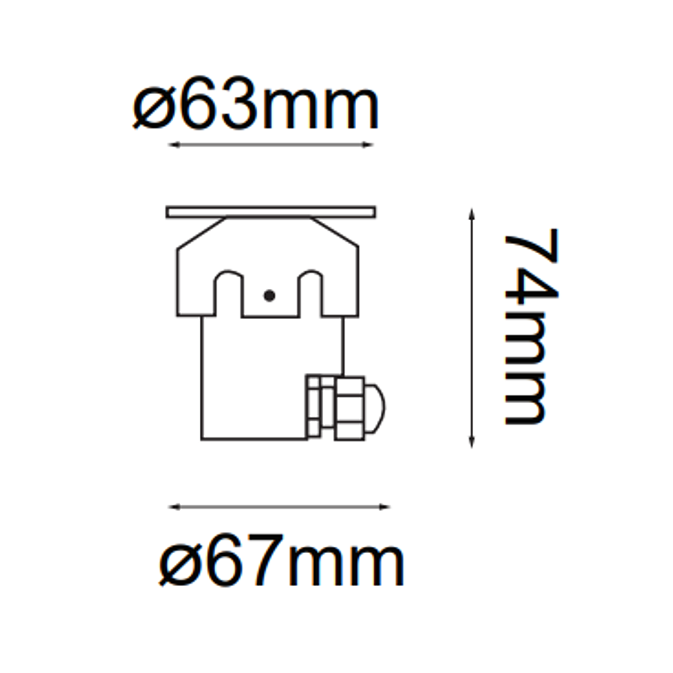 Ninfa Sub-aqua 07-1707-WW 1W 70Lm 12V IP68 3000K