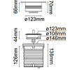 Magic Sub-aqua 77-1036-CW 12W 960Lm 127V IP68 5000K 