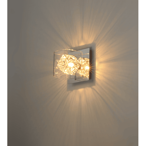 GEM 1 luz E22830-18PC Lámpara a Muro Acab. Cromo Pulido 
