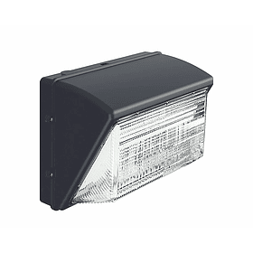 L7265-630 LUMINARIA DE SEGURIDAD WALLPACK LED 80W 7600LM 6000K 100-305V IP65 LUZ FRÍA