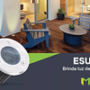 ESUL5C EMPOTRADO A PISO ACERO INOXIDABLE 5W Blanco Cálido