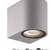 05-7491-04 LUMINARA DE PARED LED ODIN GU10 ACABADO GRAFITO IP44