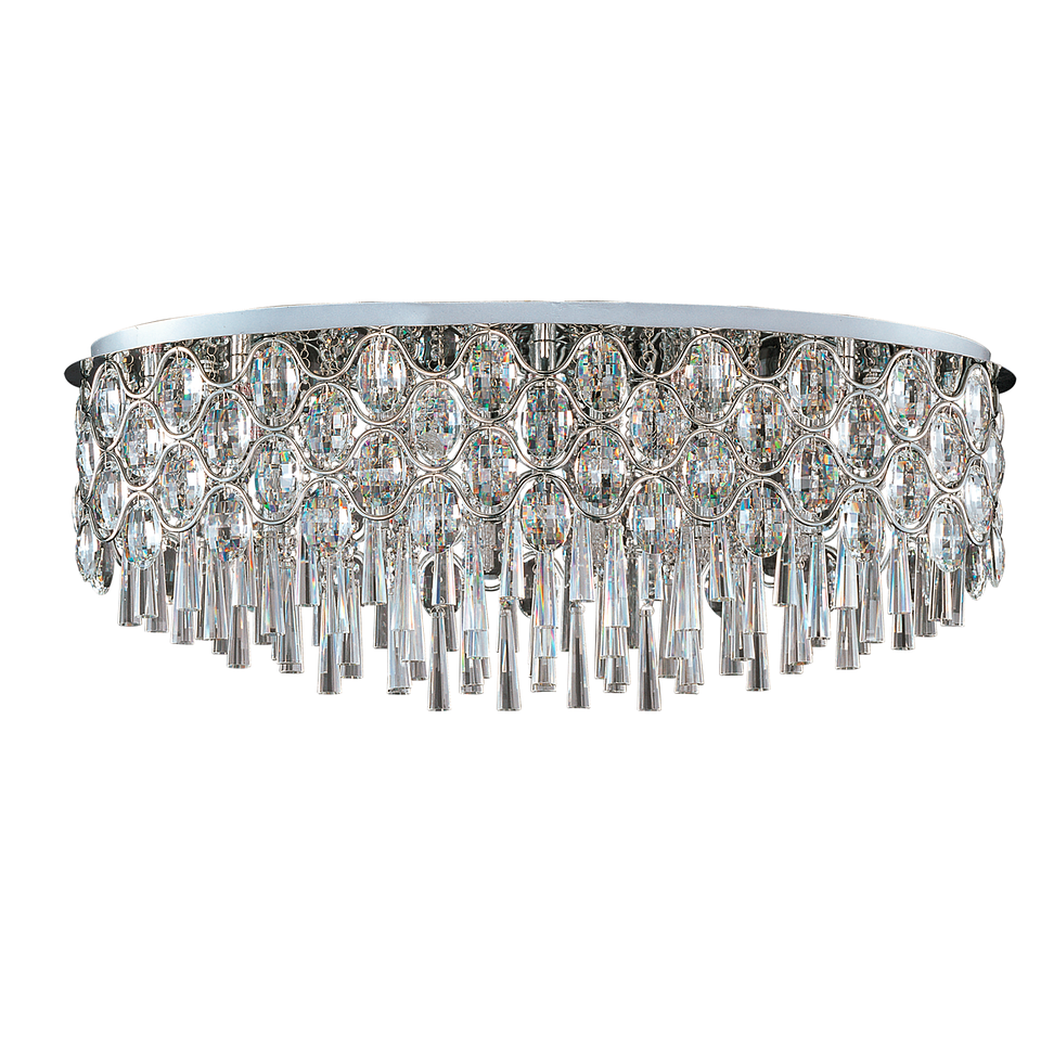 Lámpara Decorativa Jewel 23 Luces 39928BCPC Acab. Cromo Cristal
