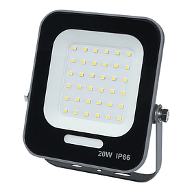 ARE-001 REFLECTOR LED 20W SMD CUADRADO SLIM IP66 BLANCO FRÍO