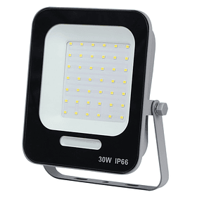 ARE-004 REFLECTOR LED 30W SMD CUADRADO SLIM IP66 BLANCO C脕LIDO