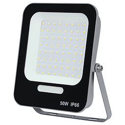 ARE-006-REFLECTOR LED SLIM IP66 50W 90-277V Blanco C谩lido