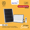 ASL-002 REFLECTOR LED SOLAR 2300LM PANEL EXTERNO 