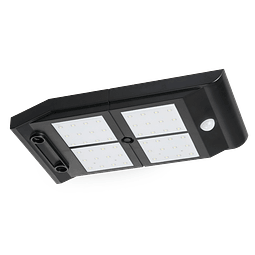 SSLED10 SUBURBANA SOLAR LED 10W Con Fotocelda y Sensor de Movimiento