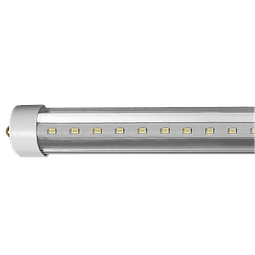 ATU-007 TUBO LED T8 240cm 36W BF Transparente 1Pin Caja 20 PZS.