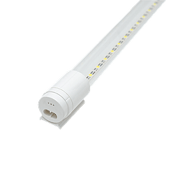 WTU-005 TUBO LED T8 18W C/BASE BF TRANSP PAQUETE 25 PZS