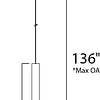 Picolo 1-Light LED Mini Pendant, 2W