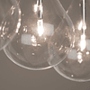 E23115-18 Lámpara Larmes 5-Luces Cristal y Cromo Pulido 