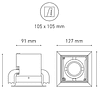 POINTS MINI I L5905-YEK 100-305V 15° 30K NG