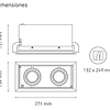 POINTS MP II L5909-YIL 100-305V 25° 40K NG