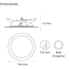 LUNA 9 SS L5008-130 IP 65 105-140V AFP 60K BC