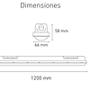 GAMMA TOT 1200 L6801-530 30W 100-305V 60K OP