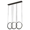 Q10313-BK Lámpara Chelsea Colgante 21W 1680lm Luz cálida Acab. Negro