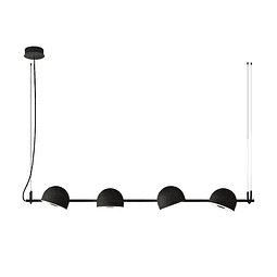 Q74824-BK Lámpara Arcadia 32W Luz Cálida 127V Acabado Negro