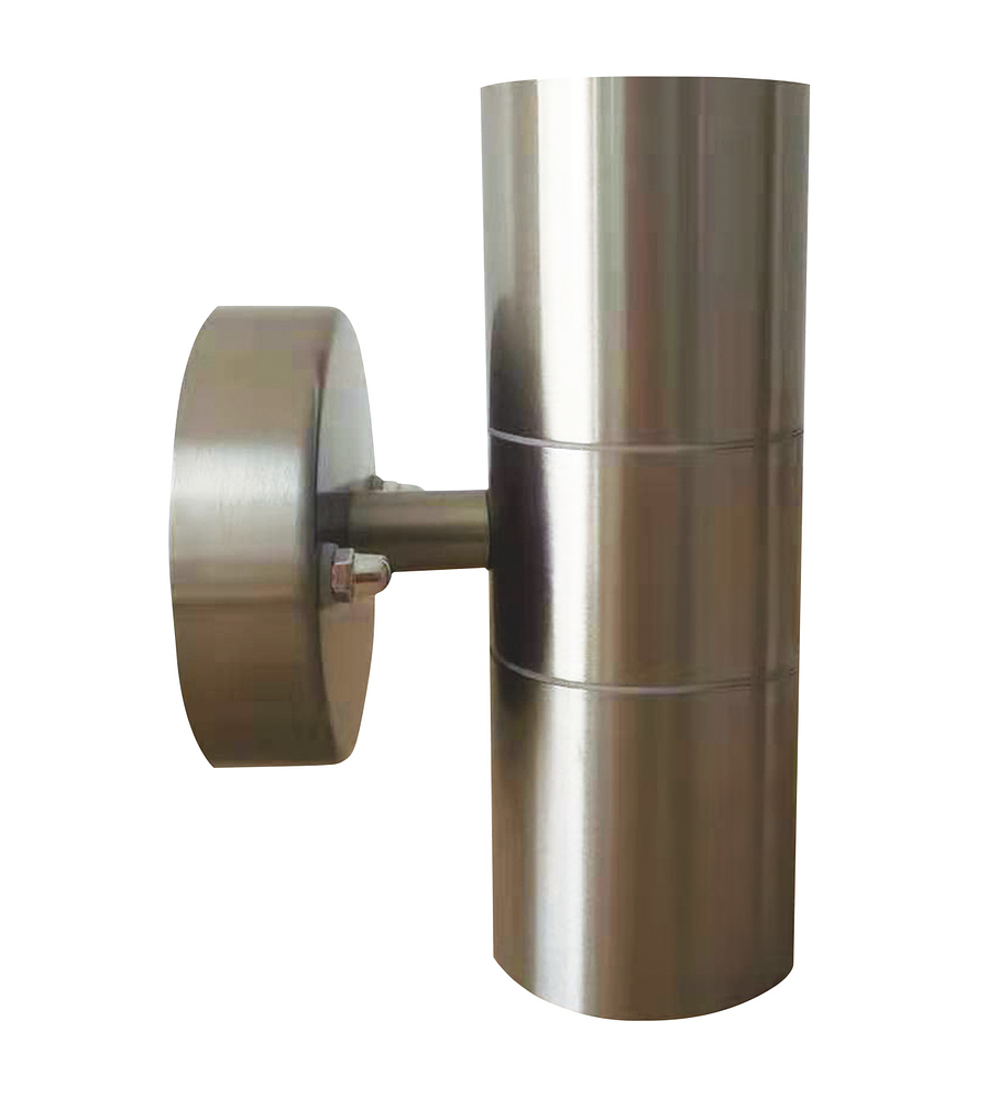 ADE013 LUMINARIA PARED CILINDRO DOBLE SATIN EXTERIOR 2XGU10