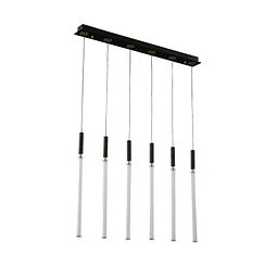 Q20026-BG Luminaria Colgante Decorativa LED Astor 31W Luz Cálida