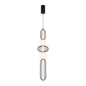 Cairo Colgante Q26018-BKGD Led 28W 3000K Hierro Acrílico