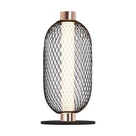 Cairo de mesa Q26020-BKGD Led 7W 3000K Hierro Acrílico
