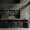 Q10313-BK Lámpara Chelsea Colgante 21W 1680lm Luz cálida Acab. Negro
